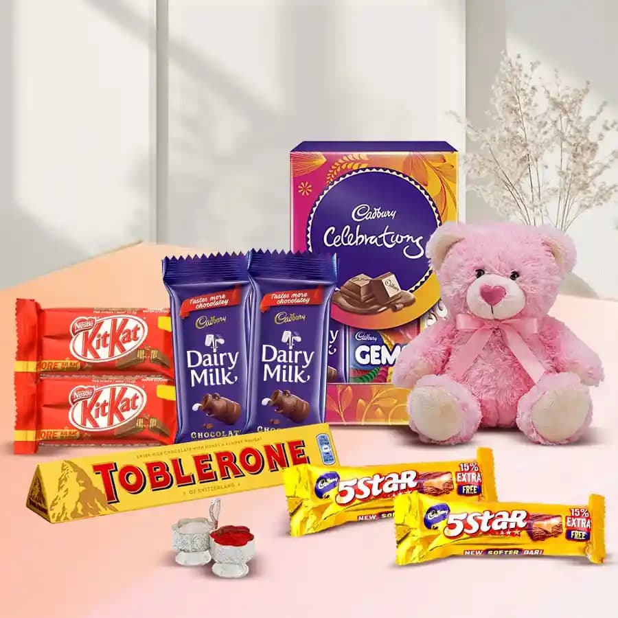 Wonderful Combo of Chocos N Teddy