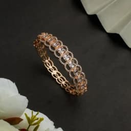 Gleaming RoseGold Charm Bracelet 1