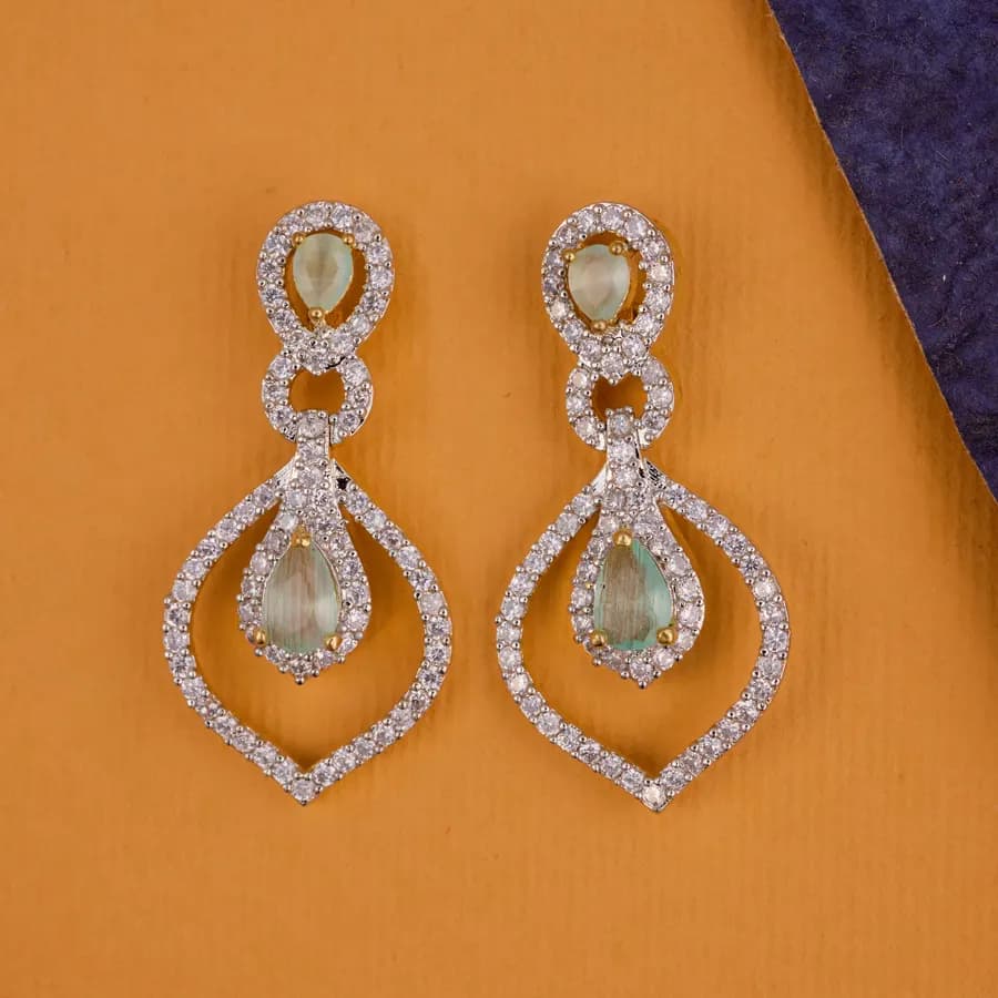 Turquoise Elegance Drop Earrings
