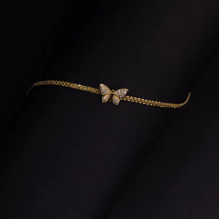 Mystical Butterfly Charm Bracelet