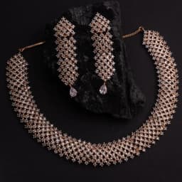 Rose Gold Elegance Jewelry Set 1