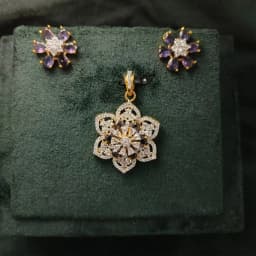 Violet Elegance Jewelry Ensemble 1
