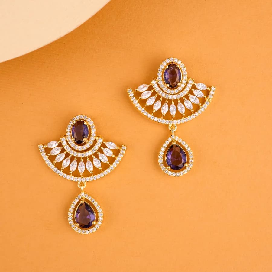 Whimsical Lavender Blossom Earrings