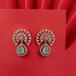 Celestial Cascade Coral Earrings 1