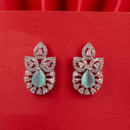 Celestial Blue Glamour Earrings 1