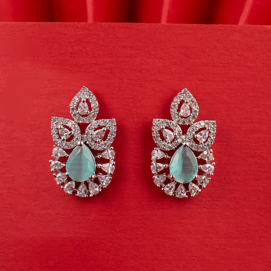 Celestial Blue Glamour Earrings