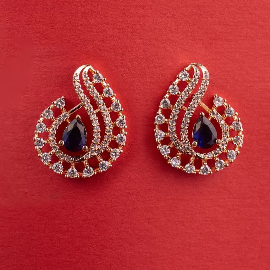 Radiant Sapphire Dream Earrings