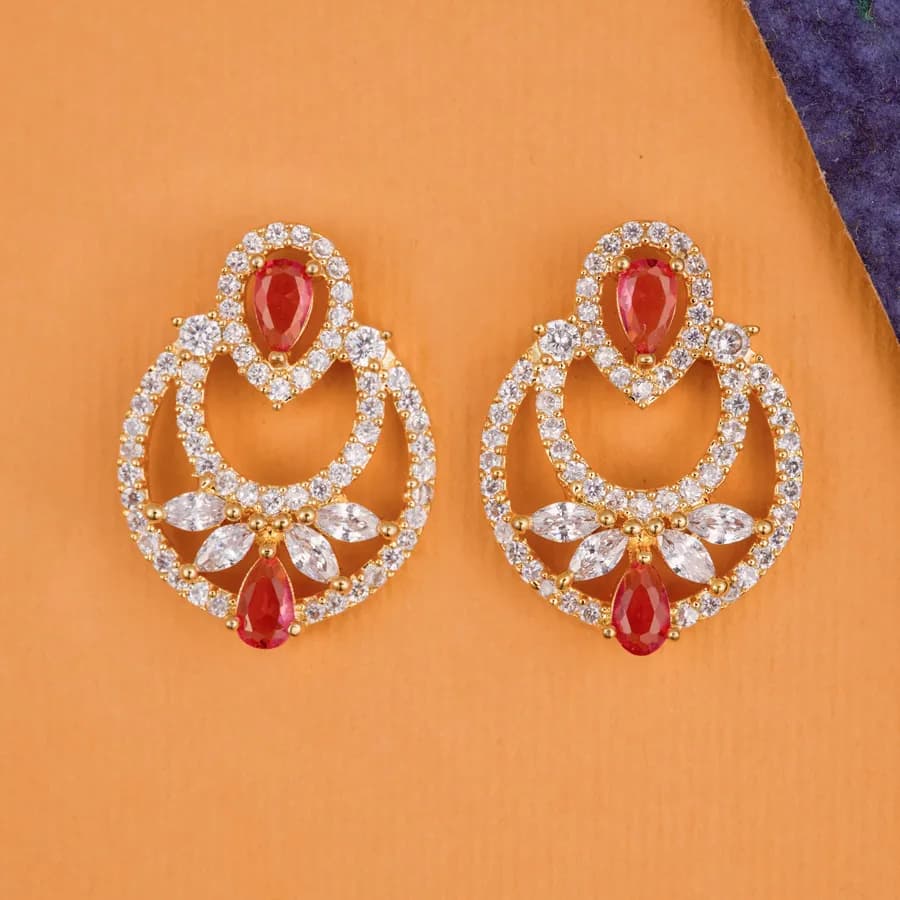 Scarlet Bloom Earrings