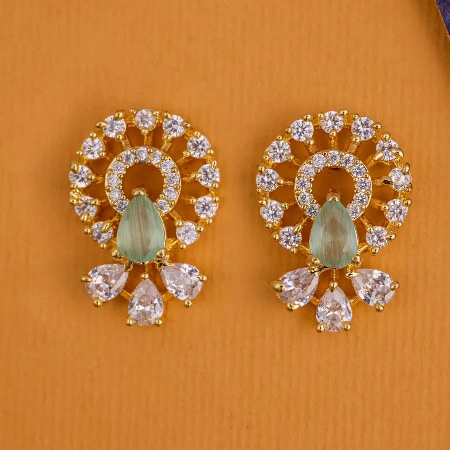 Ethereal Emerald Teardrop Pendants