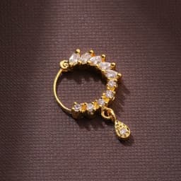 Luxurious Gold Marquise Teardrop Nose Jewelry 1