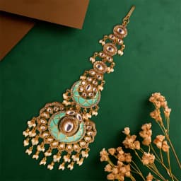 Ocean Breeze Kundan Maangtikka 1