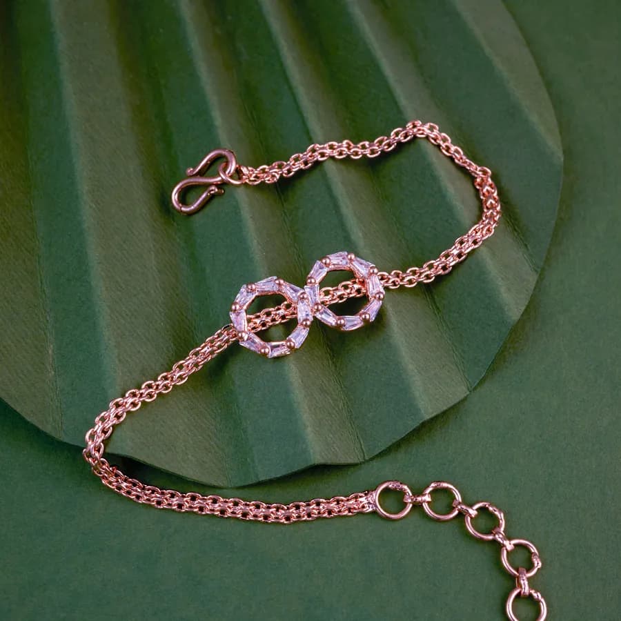 Serenity in Rose Gold Bracelet