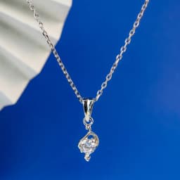 Elegant Whirl Silver Pendant 1