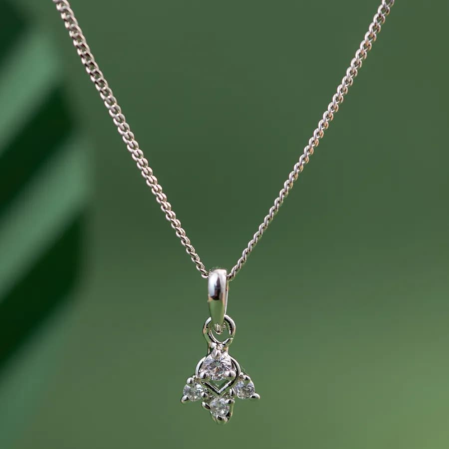 Starlit Grace Crystal Pendant