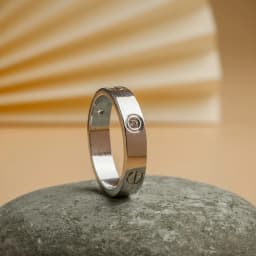 Elegant Silver Unity Ring 1