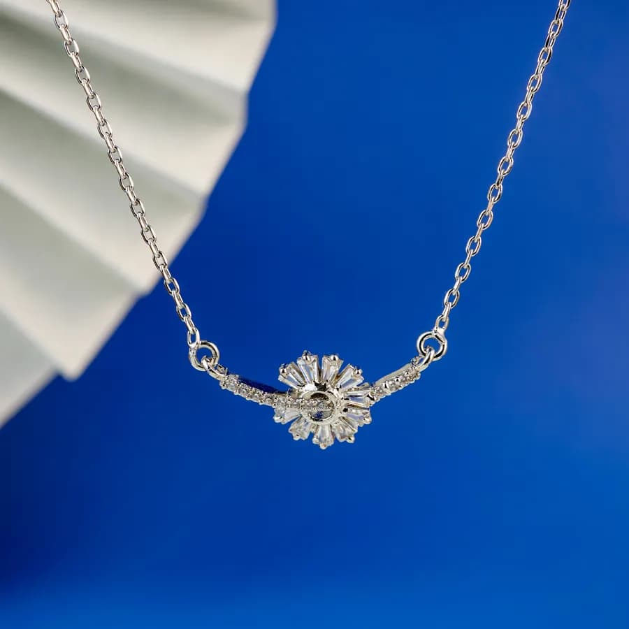 Ethereal Blossom Diamond Choker