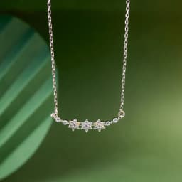 Charming Bloom Silver Pendant 1