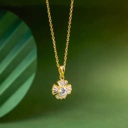 Elegant Blossom Pendant Necklace 1