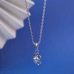 Silver Elegance Pendant Necklace 1