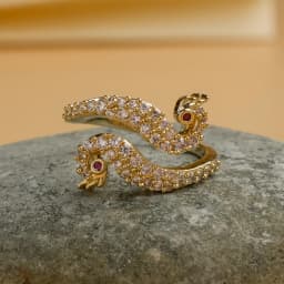 Gilded Serpent Ring 1