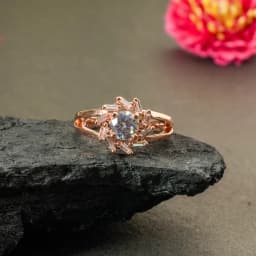 Celestial Elegance Rosegold Ring 1