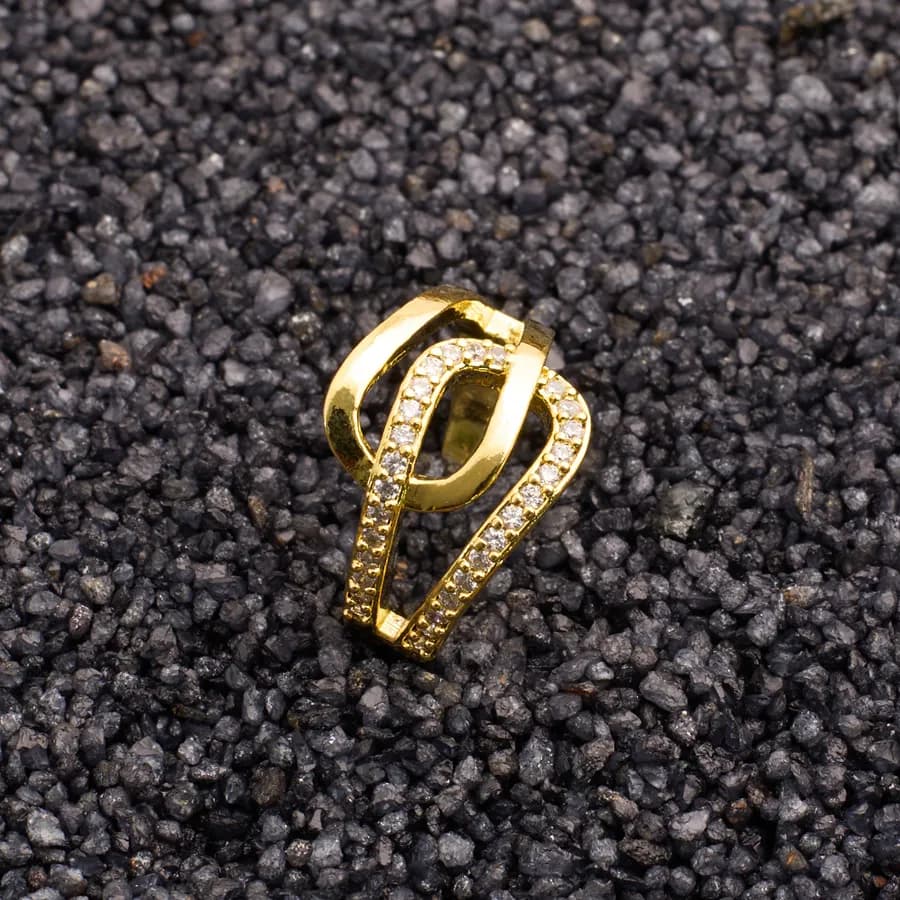Infinity Loop Gold Ring
