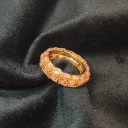 Chic Gold Baguette Ring 1