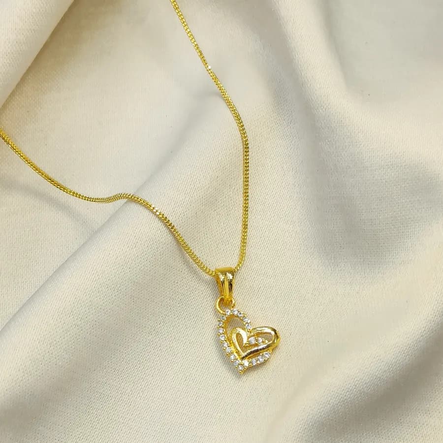 Timeless Love Heart Pendant Necklace