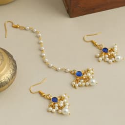 Elegant Mint Green Pearl Jewelry Ensemble 1