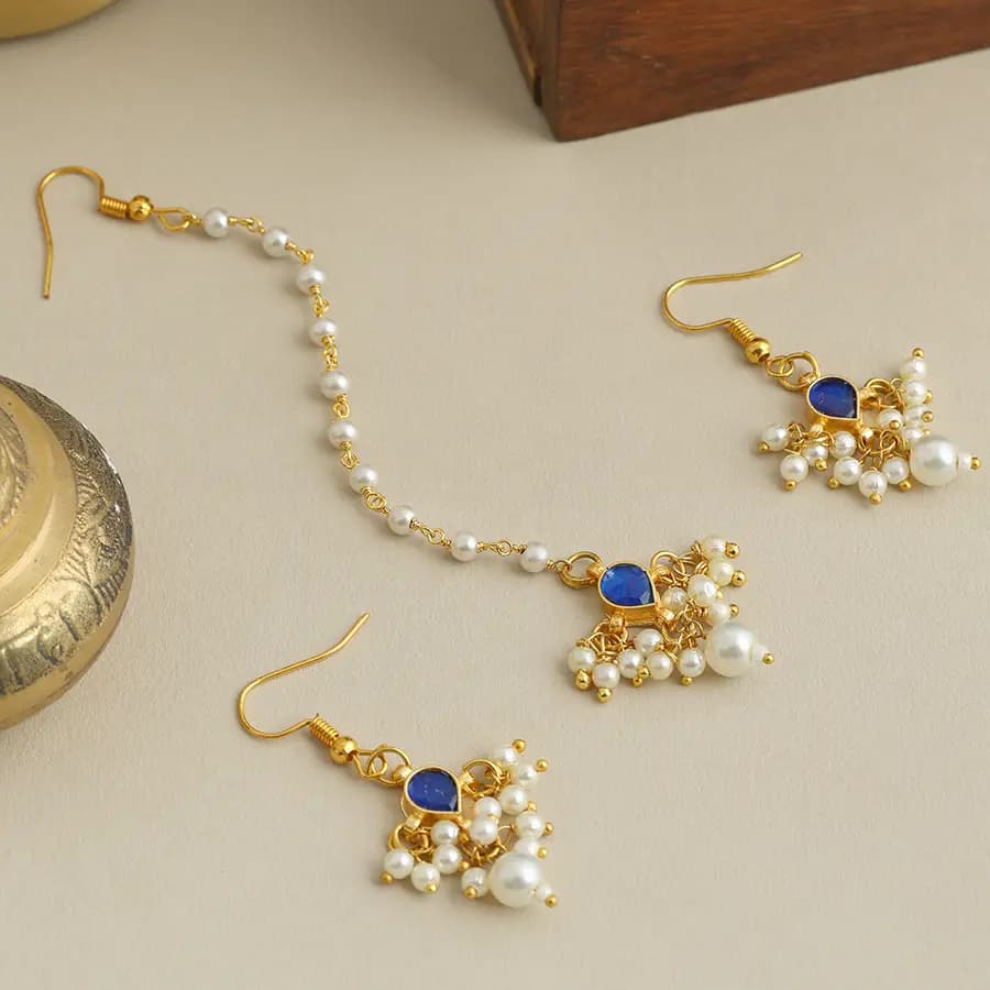 Elegant Mint Green Pearl Jewelry Ensemble