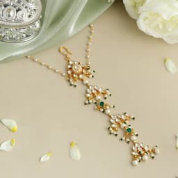 Elegant Emerald and Gold Adornments 1