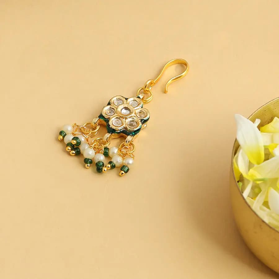 Graceful Blossom Pearl Hair Clip