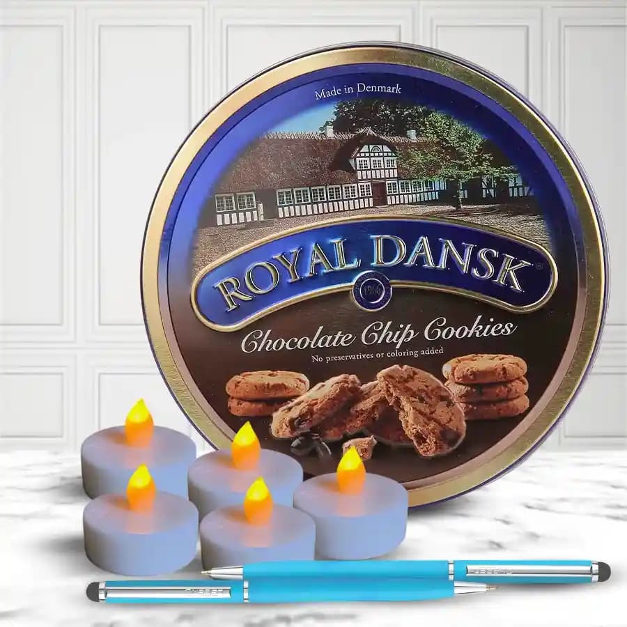 Outstanding Royal Dansk Cookies N Assortments Combo
