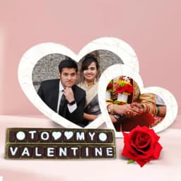 Beautiful Personalized Photo Gift Combo for your Valentine 1