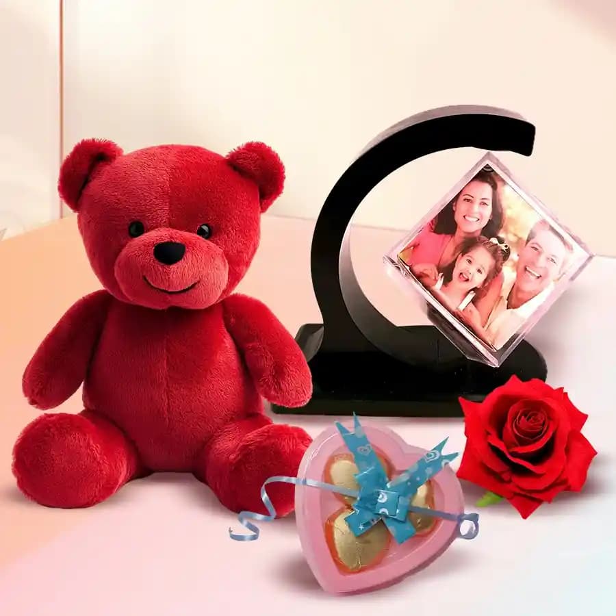 Appealing Love You Lots Personalized Photo Gift Combo