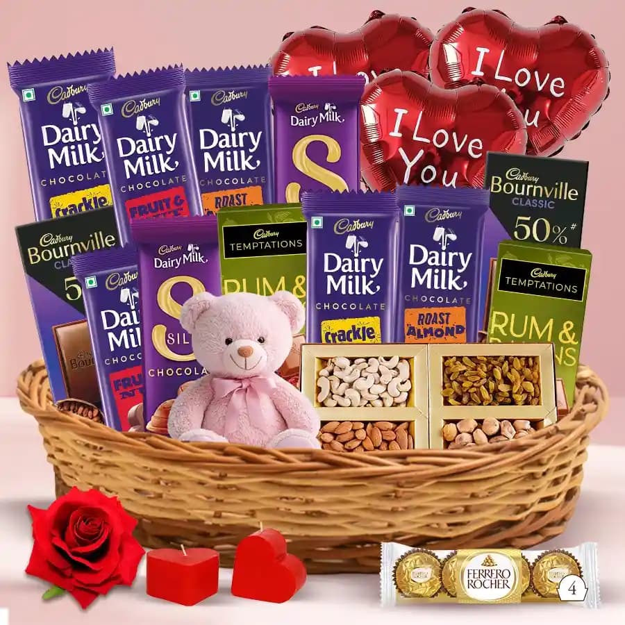 Adorable Be My Valentine Gift Hamper