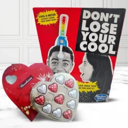 Hilarious Adult Game with Heart Shape Chocolate for Wife or Husband 1