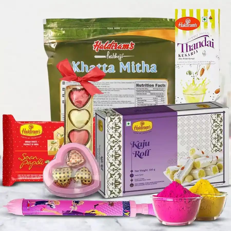 Delightful Holi Food Assortments Gift Hamper