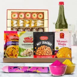 Delightful Munches Gift Hamper for Holi 1
