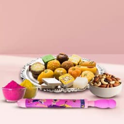 Enticing Dry Fruits in Potli n Mixed Sweets from Haldirams for Holi 1