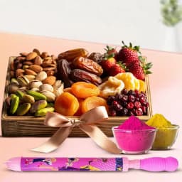 Exclusive Mixed Dry Fruits Tray for Holi 1