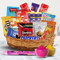 Tasty Sweet n Savory Gift Hamper for Holi 1