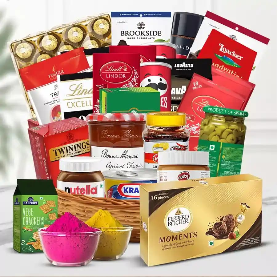 Exclusive Gourmet Gift Hamper for Holi
