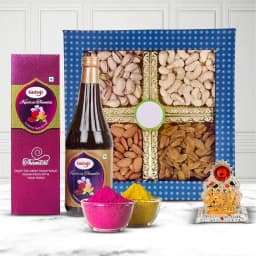 Marvelous Dry Fruits with Ganesh Laxmi Mandap n Thandai 1