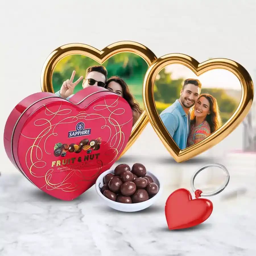 Fabulous Heart to Heart Personalized Gift Combo