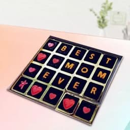 "Best Mom Ever" Assorted Handmade Chocolates Box 1
