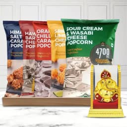 Exclusive Movie Hour Diwali Gift Basket with Lord Idol 1