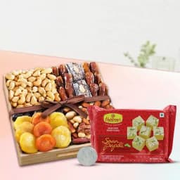 Delicious Haldiram Soan Papdi n Dry Fruits Free Coin 1