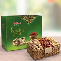 Yummy Haldiram Khajur Barfi with Salty Dry Fruits 1