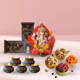 Chocolate N Dry Fruits Delight Diwali Combo 1